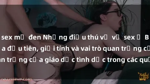 sex mỹ đen Những điều thú vị về sex ở Bắc Âu: Sự mở cửa đầu tiên, giới tính và vai trò quan trọng của giáo dục tình dục trong các quốc gia này.